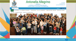 Desktop Screenshot of antonellallegrino.it